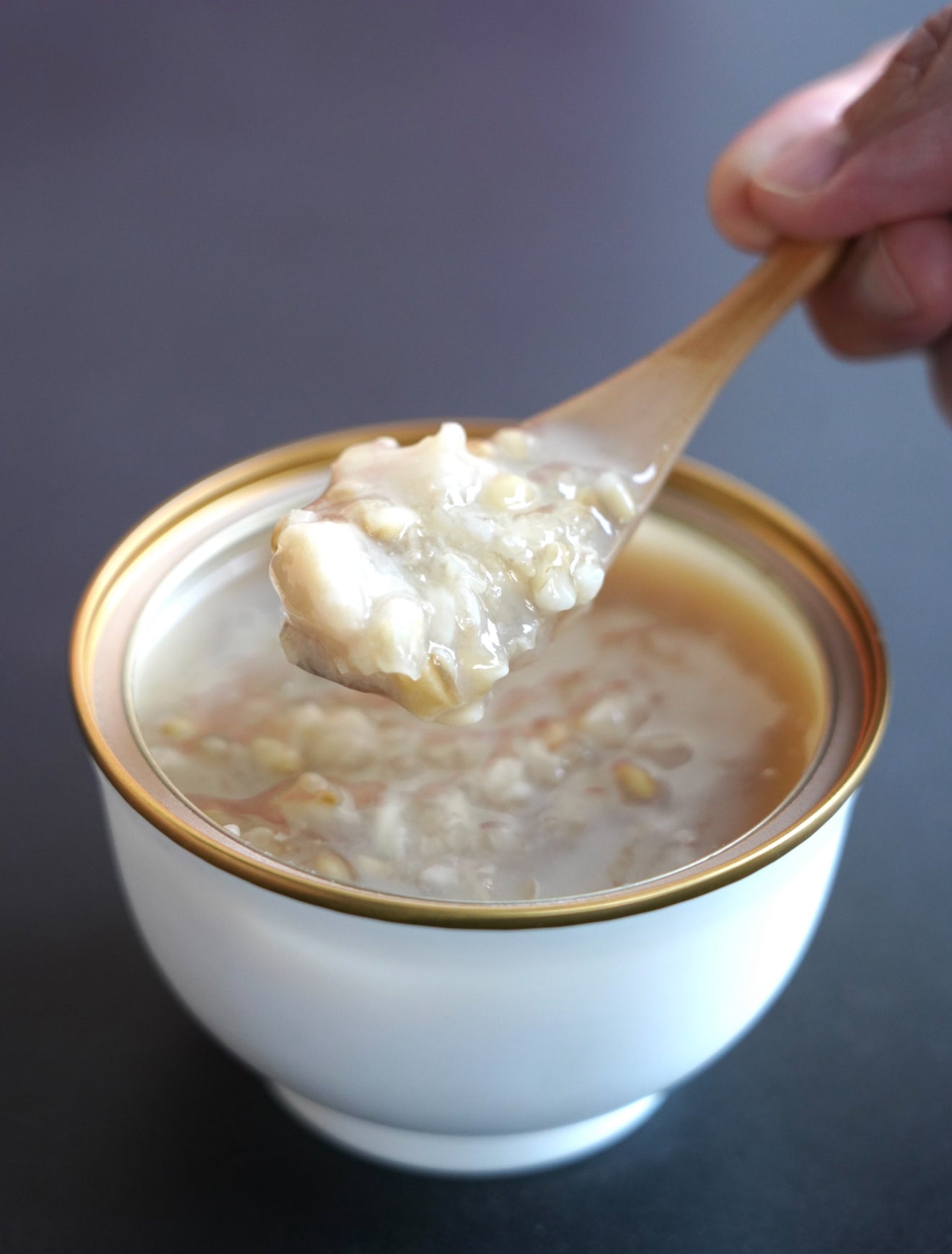 Golden Bowl Chinese Yam Lily Bird’s Nest Porridge (8 bowls)