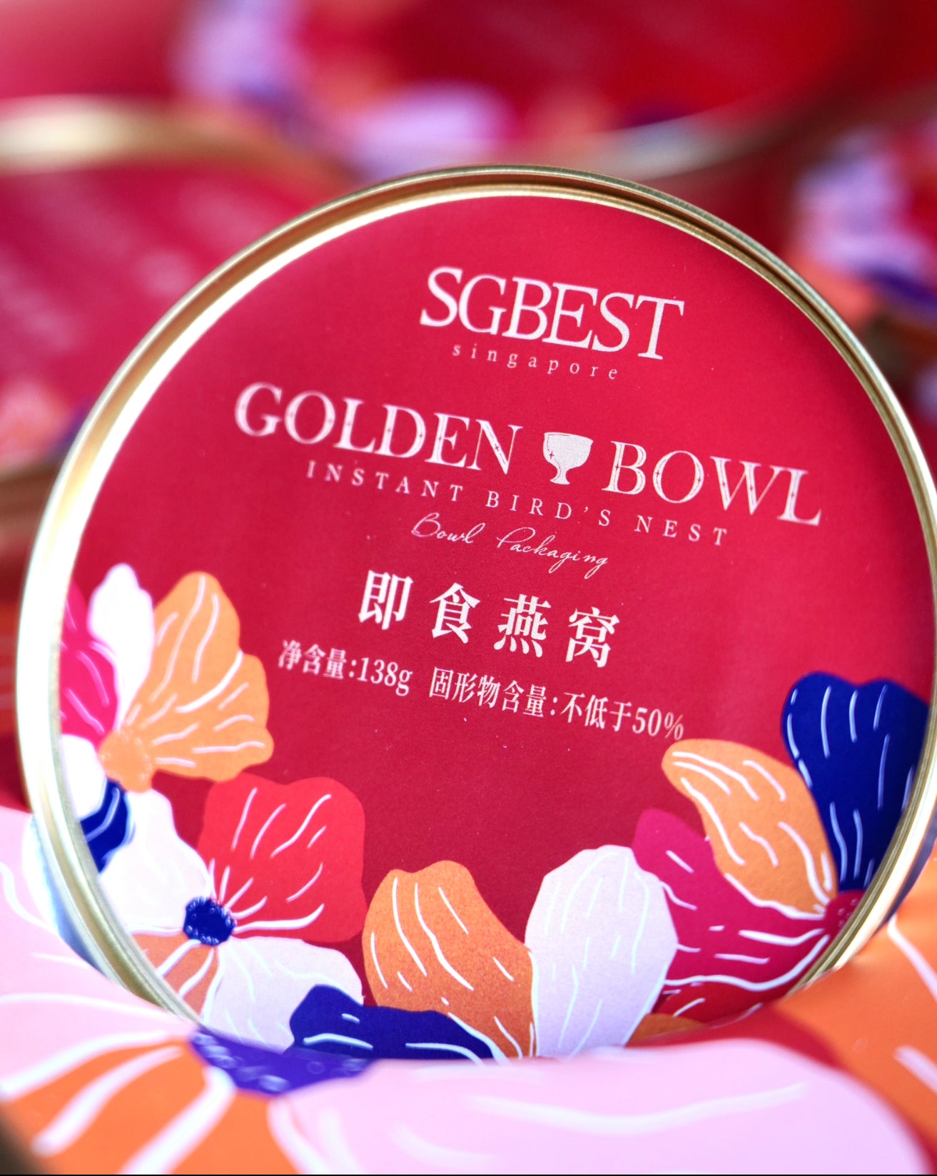 Golden Bowl Bird’s Nest (5 bowls)